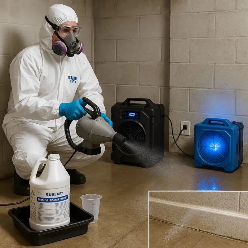Sanitization and Odor Removal process in Plantation, FL